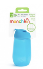 Munchkin Simple Clean Straw Cup Παιδικό Κύπελλο με Καλαμάκι Blue 296ml - Image 2